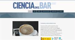 Desktop Screenshot of cienciaenelbar.com